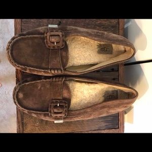 Brown uggs size 10, $20